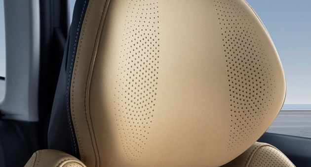 Experimente el diseño ergonómico y el control individual del sistema de audio del reposacabezas