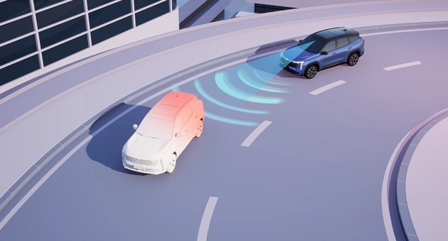 El control de crucero adaptativo (ACC) está diseñado para hacer que la conducción sea más cómoda y segura, con aceleración y desaceleración automáticas y la capacidad de seguir a otros vehículos.